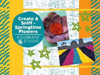 Kidcreate Studio - Eden Prairie. Create & Sniff-Springtime Flowers Workshop (4-9 Years)