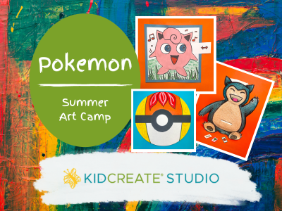 Pokemon Summer Art Camp (6-12 years)